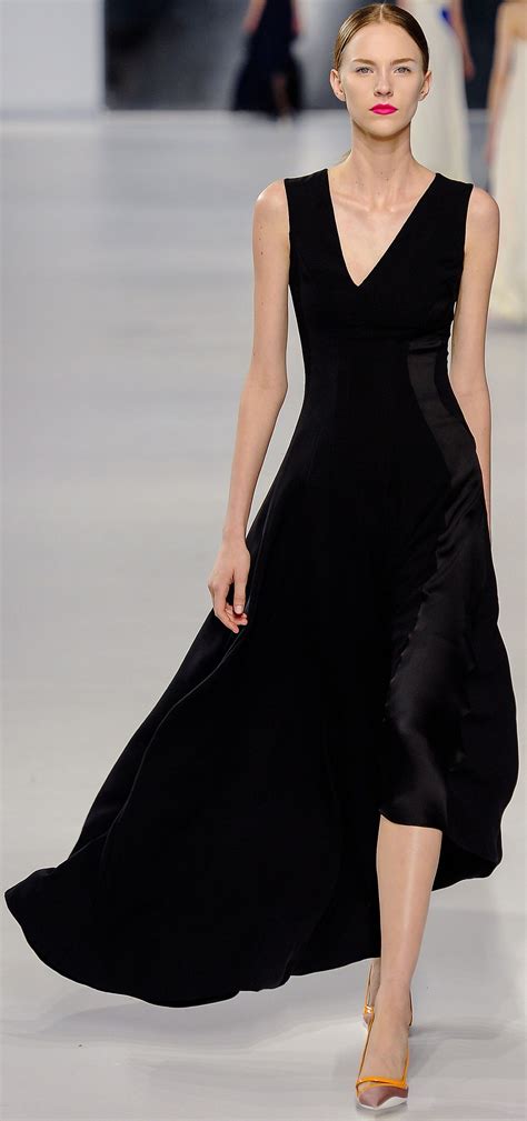 black dior 30|Dior Black dress.